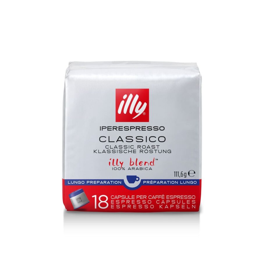 2020_iperespresso-packaging_18-caps-home-lungo-front-huge Illy Κάψουλες Espresso Lungo Classico Συμβατές με Μηχανή Iperespresso 18τμχ