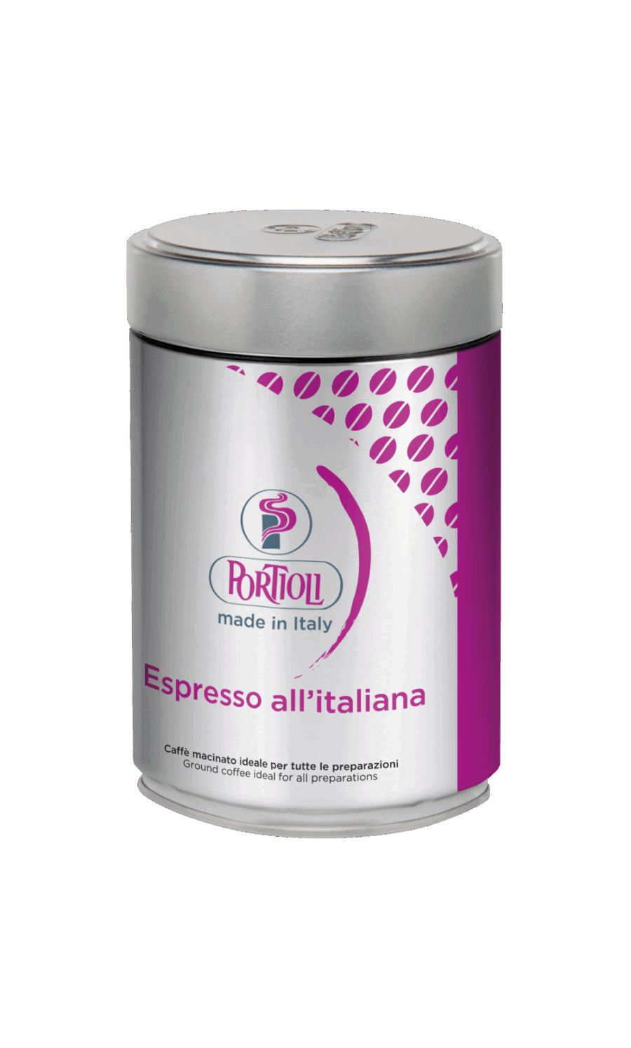 all italiana tin_espresso_2018 Portioli Espresso Αλεσμένος 250gr