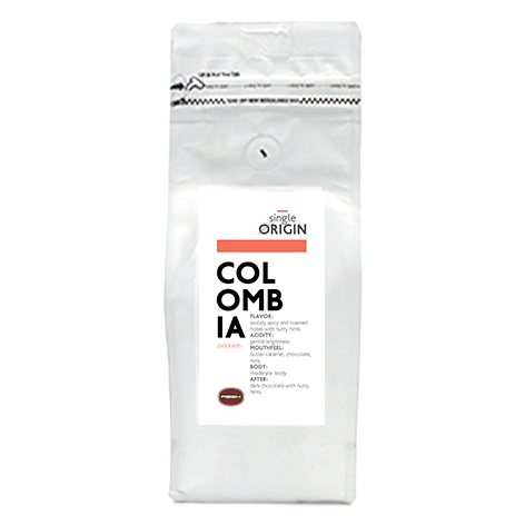 27-144-056-Single-origin-colombia Single Origin Καφές Espresso Colombia Bucaramanga κόκκος 250gr