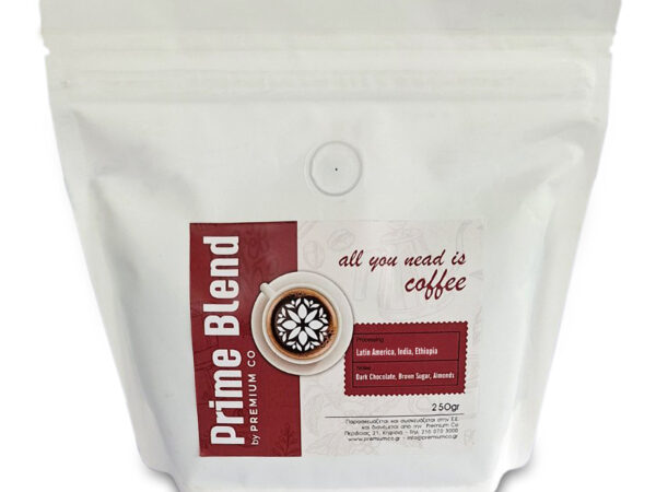 Prime blend Updated PremiumCoffees PRIME Blend coffee κόκκος 250gr