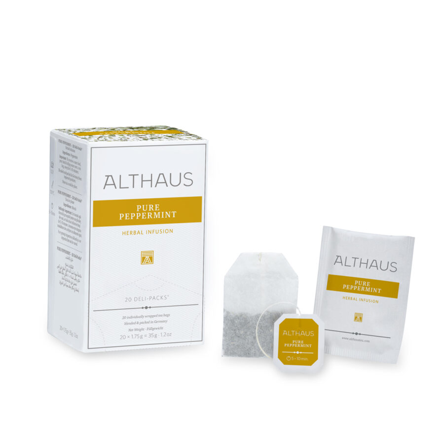 2022_Deli-Pack_Product-Picture_Pure-Peppermint ALTHAUS Pure PEPPREMINT 20 φακελάκια