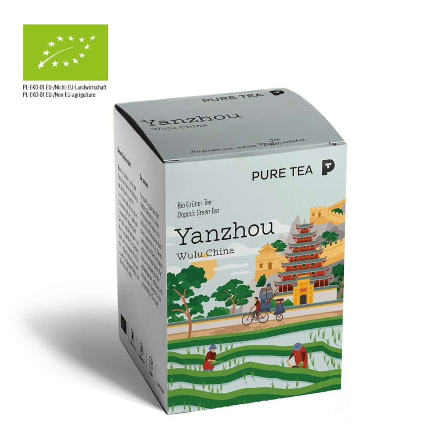 B7715_Pure-Tea_Yanzhou-Wulu-China_Kissenbeutel_1920x1920 PURE TEA Organic Yanzhou Wulu China Green Tea 15φακελάκια