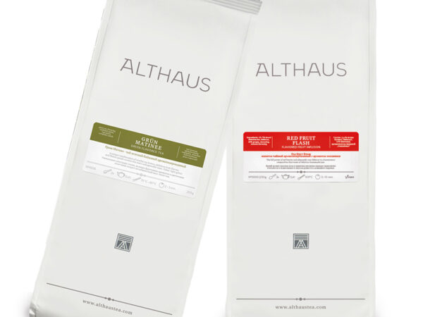 ALTHAUS GRUN MATINEE Loose 250gr + RED FRUITS Loose 250gr ALTHAUS MATINEE green Tea 250gr Loose + RED FRUIT 250gr Loose προσφορά -20%