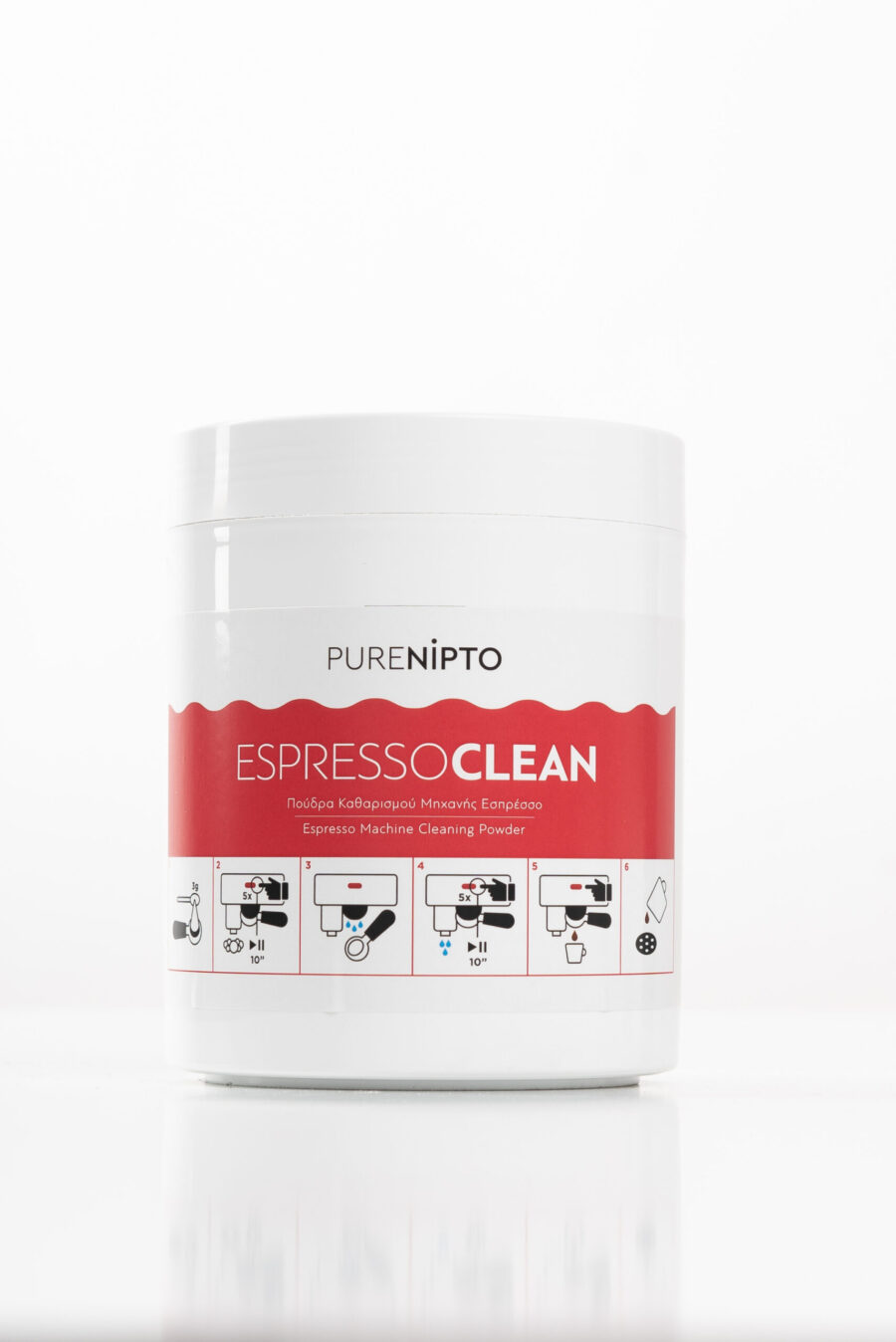 ESPRESSO CLEAN PURENIPTO Espresso Cleaner – Καθαριστικό Μηχανών Espresso πούδρα 1L