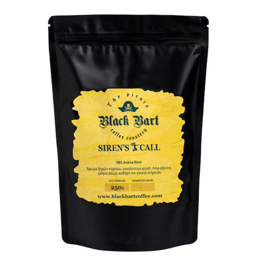 black_bart Sirene Black Bart Coffee Siren's Call – Καφές Espresso Arabica σε Κόκκους 250g