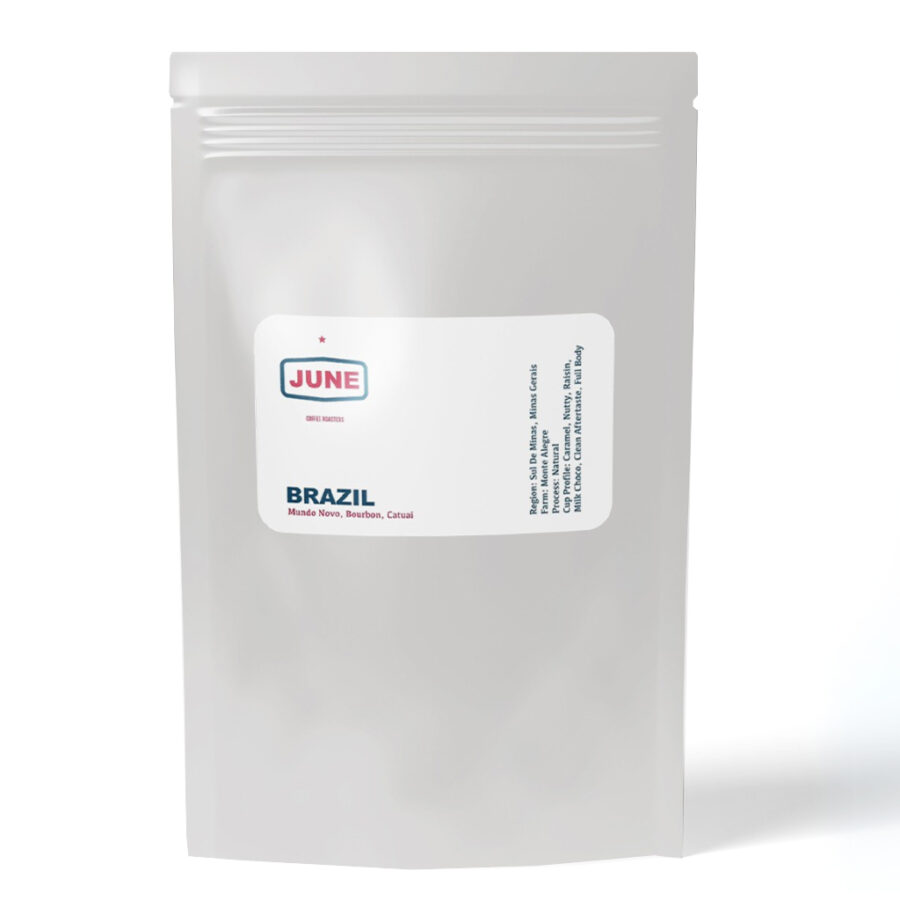 JUNE brazil copy JUNE BRAZIL SUL DE MINAS – Καφές σε κόκκους 250gr