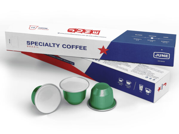 June Espresso Capsules Brazil  20τμχ | Premium Espresso Capsules