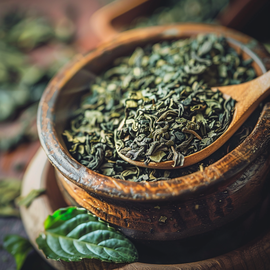 u3397256191_Close-up_macro_shot_of_loose_leaf_green_tea_vibra_9134f2d3-33d6-43a9-9820-8561fa645772_3