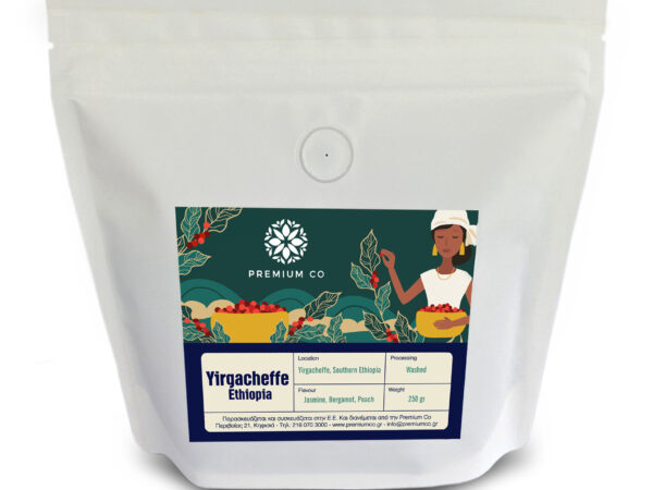 YIRGACHEFFE Ethiopia print Single Origin YIRGACHEFFE PremiumCoffees κόκκος 250gr